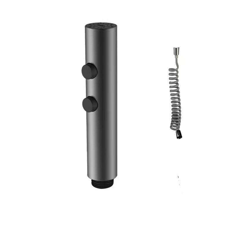 Grey Copper Toilet Hand Held Bidet Faucet Sprayer Bidet Set Sprayer Gun Toilet Spray For Bathroom Self Cleaning Shower Head