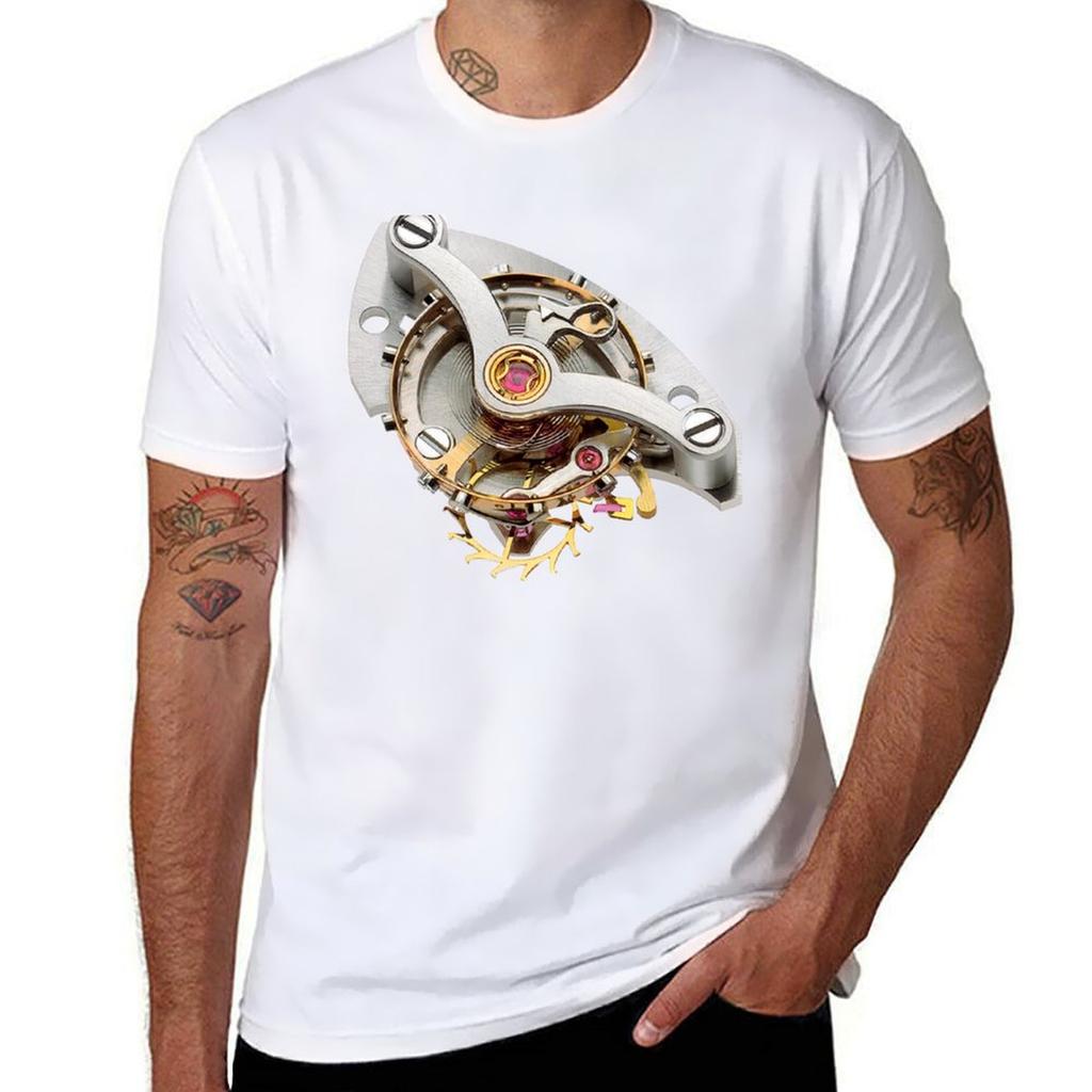 Balance Wheel And Palate Fork For Automatic Or Mechanical Watches Tshirt Work Utility Casual Tee Shirt