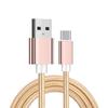 Type-C Fast Charging USB Cable Nylon Braided 3A Quick Charge Data Sync Cord