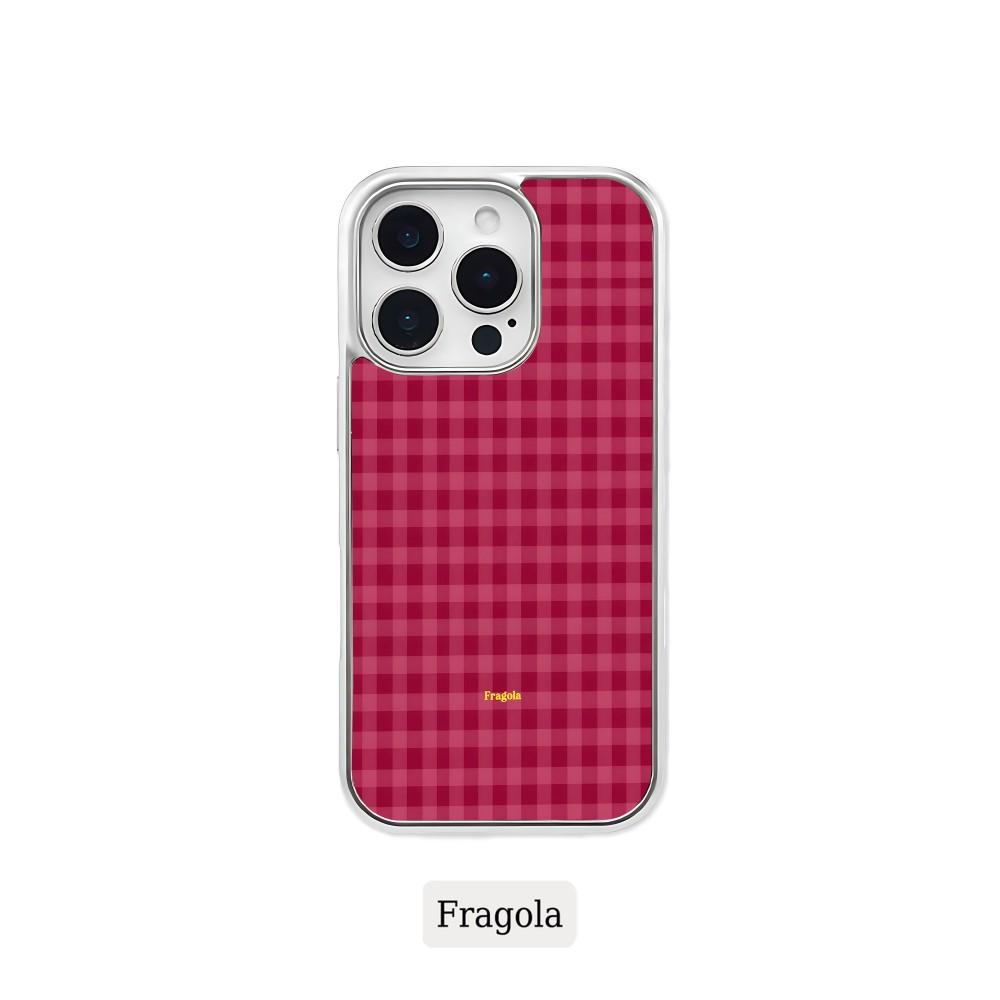 Fragola Coloful Grids Phone Case for iPhone 17 16e 16 15 14 13 12 11 Pro Max X XR XSMAX 8 7 Air Plus Luxury Clear Soft Cover