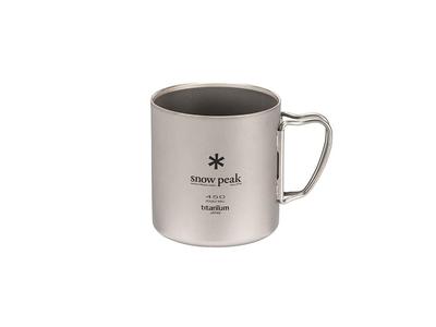Snow Peak Titanium Double Mug 450 [With Sticker] MG-153