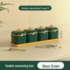 Moisture-Proof Seasoning Box Set: Sealed Spice Jars & Multi-Compartment Storage