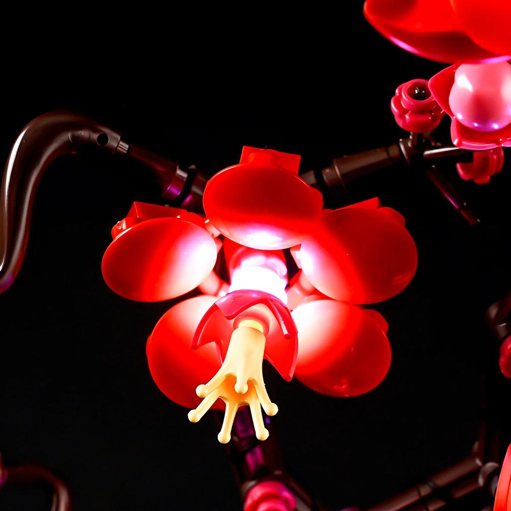 Flower Plum Blossom Led Light Kit For 10369 The Creator Botanical Collection Not Include Building Block (Only Lighting Set)
