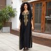 Dames Plus Size Katoen Geborduurde Strandjurk Geborduurd Vakantie Zonnepak Bikini Cover Up