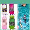 Cozy Cartoon Animal Children's Sleeping Bag Adorable Unicorn And Shark Designs