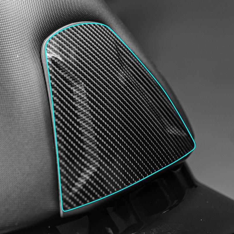 For Motor Bike ZONTES 350E Motorcycle Carbon Fiber Stickers Fairing Kits Pasted On Bike Plastic Area Accessories Refit Decals