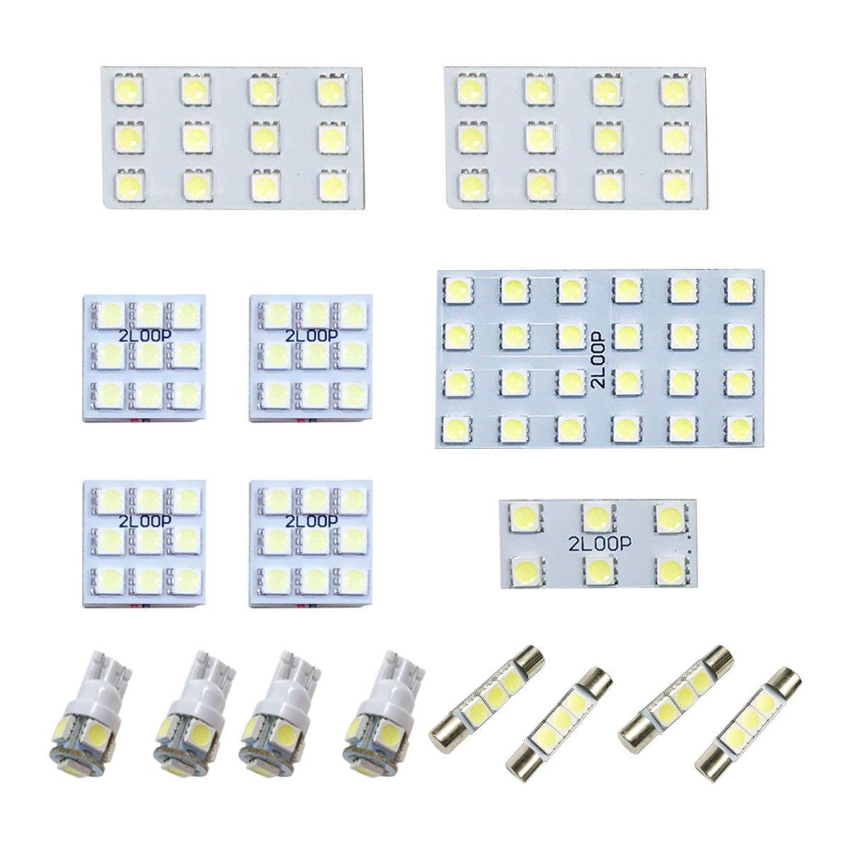 

2LOOP SMD Century GZG50 series LED room lamp warm white 3-chip 16-piece -