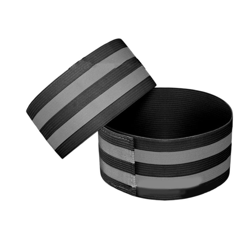 Reflective Bandages Ankle Leg Straps Cycling Comfortable Reflective Straps for Enhances Night Visibilities