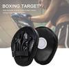 New Curved Boxing Hand Target PU Leather Curved Punching Mitts Breathable Boxing Mitts Kickboxing Pads for Martial Arts Training