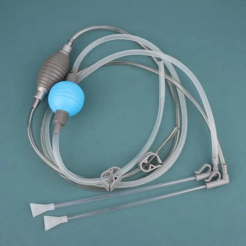 Schimbător de apă pentru acvariu Curățător de pietriș pentru acvariu Pompa schimbător de apă cu sifon Vid Tub de apă