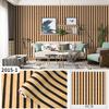 Self-Adhesive Imitation Wood Grain Wallpaper - Moisture-Proof Wall Decoration for Bedrooms