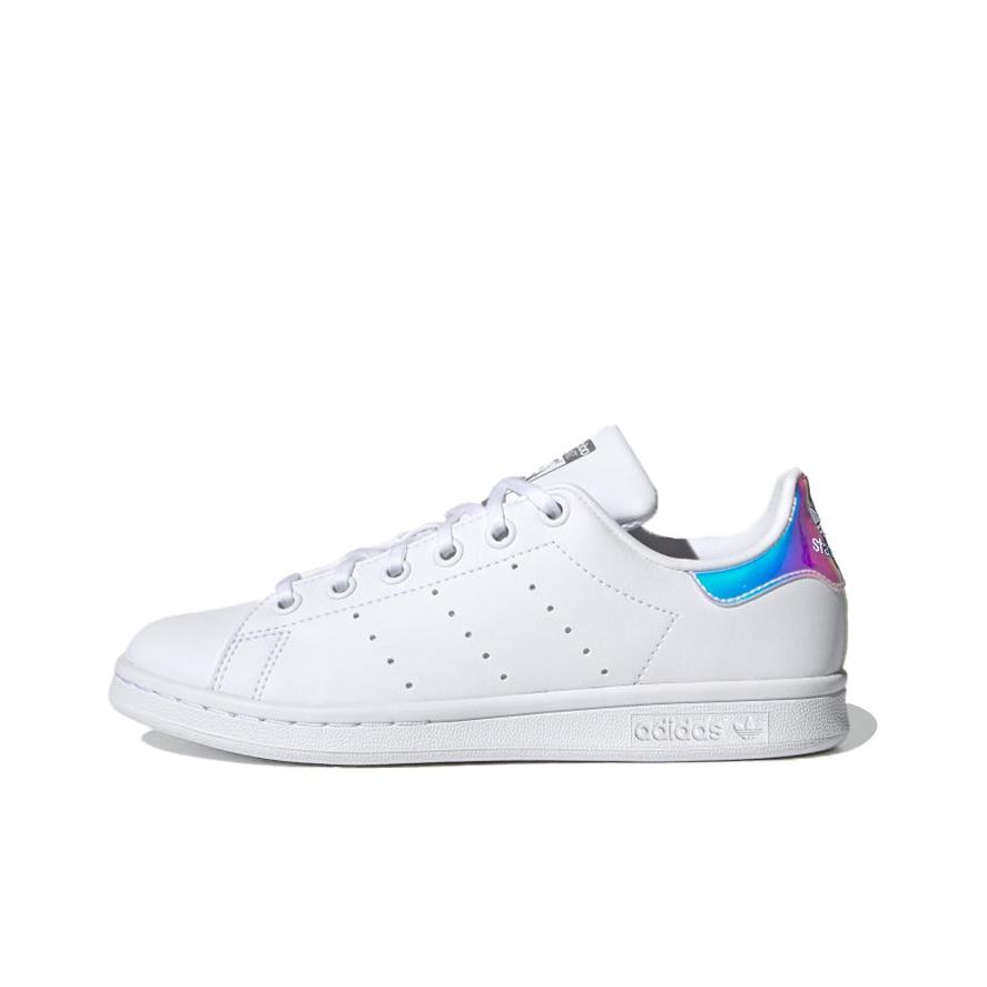 

кроссовки adidas Originals Stan Smith J White/Blue/Purple Children s Cricket Shoes Kids FX7521