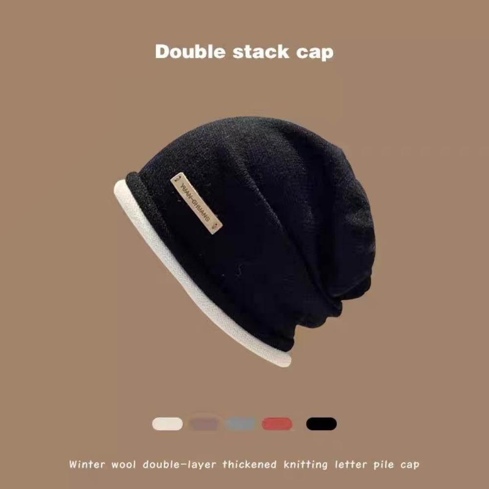 Keep Warm Ear Protector Hat Windproof Winter Cap Fashion Puller Hat  Women Men