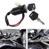 Motorcycle Ignition Switch + Keys Scooter Accessories Fit For Quad Dirt Bike For ATV On/Off Plastic Universal Replacement Parts