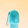 Dog Cat Water Bottle, Portable Pet Water Bottle with Food Container, Outdoor Water Dispenser, Leak Proof Water Bottles for Dogs