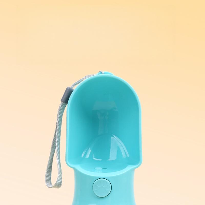 Dog Cat Water Bottle, Portable Pet Water Bottle with Food Container, Outdoor Water Dispenser, Leak Proof Water Bottles for Dogs