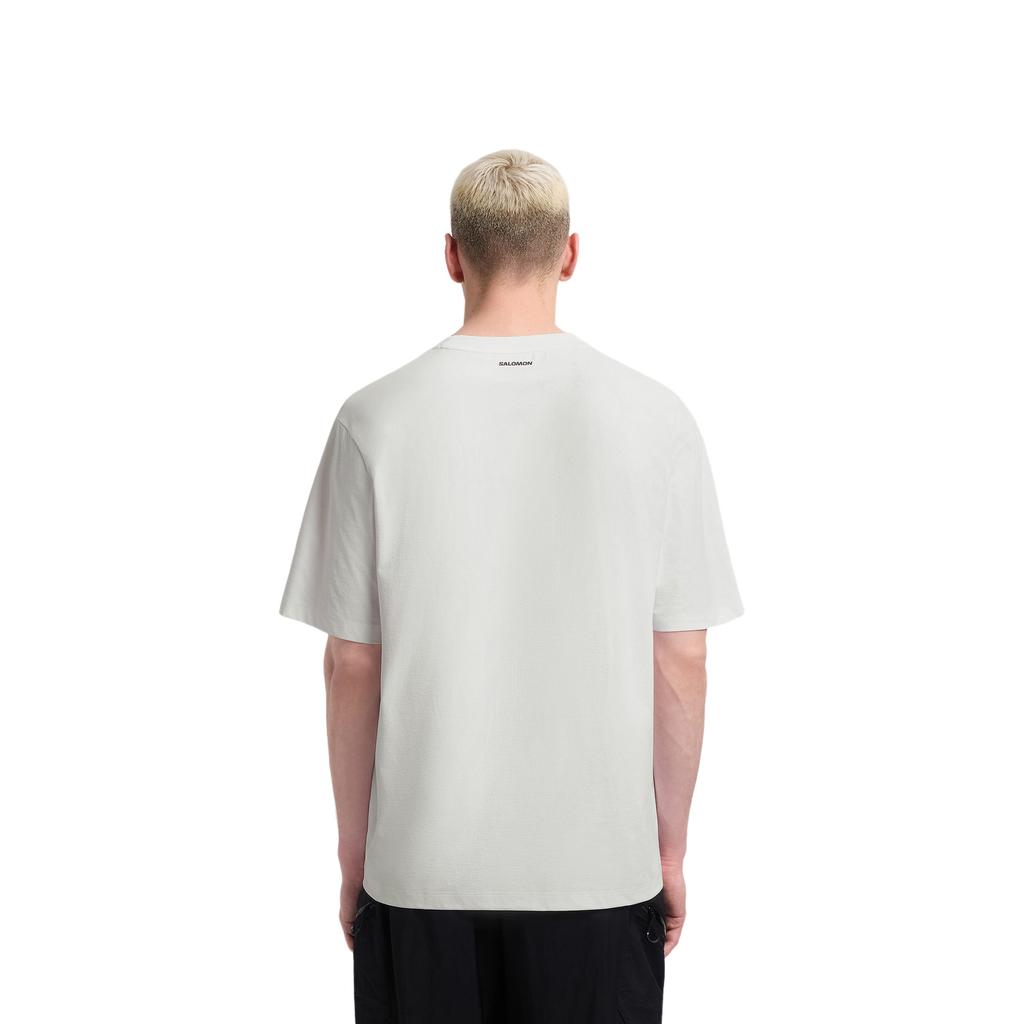 Men's T-Shirt SALOMON HIKING CREST SS T Shirt Men's White