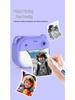 High-Definition Kids' Instant Print Camera with Cartoon Design