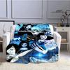 EvaneScence Band Retro Printed Blanket Fashion Warm Blankets Flannel Blanket Bed Linings Home Travel Blankets Birthday Gift