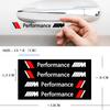 Car Styling Door Handle Reflective Stickers Vinyl Decoration For BMW M E34 E36 E60 E90 E46 E39 E70 F10 F20 F30 X5 X6 X1 M3 M5 M6
