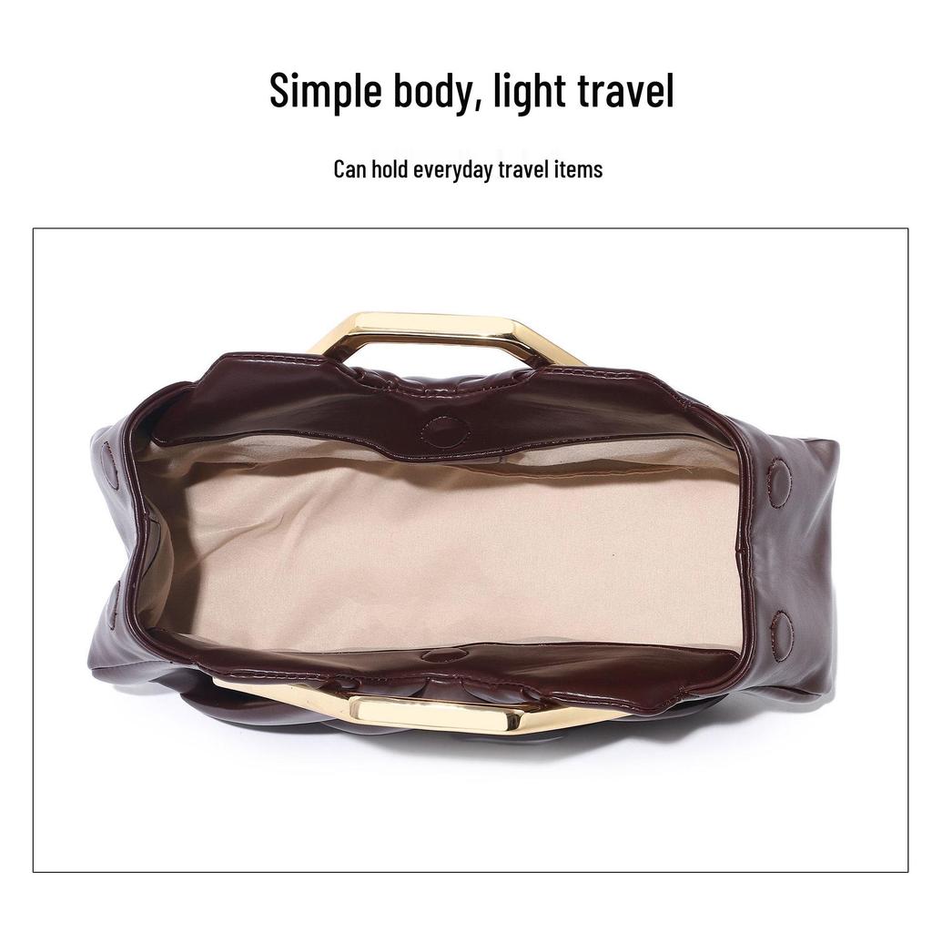 2025 Retro Cloud Bag: Pleated Women's Evening Handbag with Face-Shaping Design