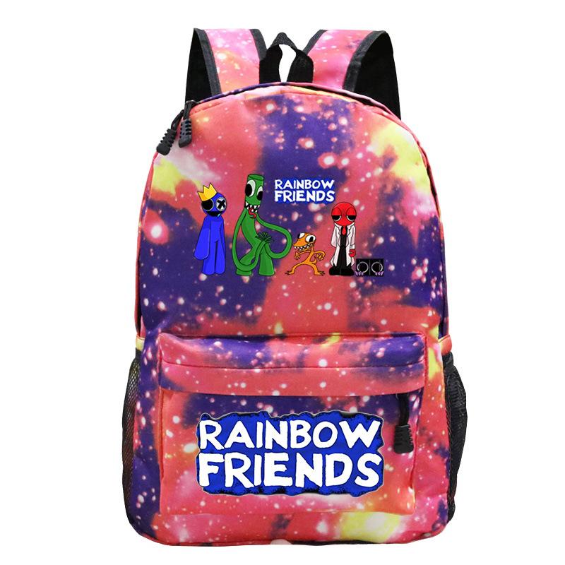 Cartoon Backpack For Primary School Students, Junior High School Students, Campus Burden Reduction Schoolbag Wide Shoulder Large Capacity Computer Bag