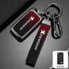 New Alloy Car Flip Remote Key Case Fob Cover Protector Shell for Peugeot 207 307 F308 407 607 807 Protector Keychain Accessories