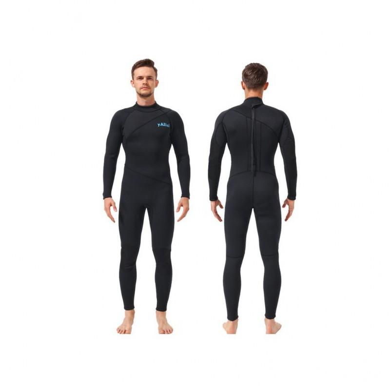 Diving Wetsuit 3mm Fullsuit Men Women Neoprene Thermal Surf Snorkeling Winter Swimming
