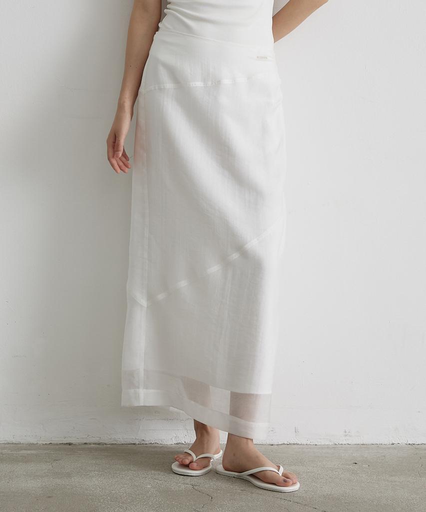 ARTID See-Through Layered Long Skirt_3Colors