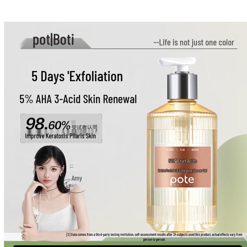 Boti AHA Exfoliating Body Wash
