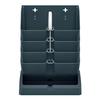 Jardin vertical Mini Cascade anthracite avec Ciseaux pour herbes Prosperplast