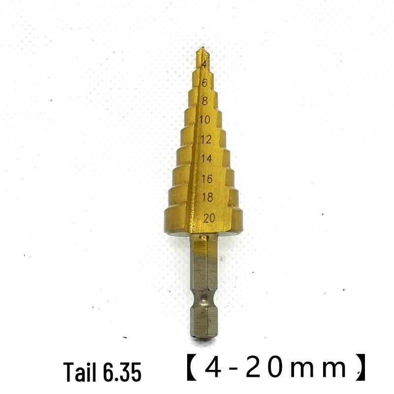 Hex Shank Pagoda Step Drill Bit for Metal