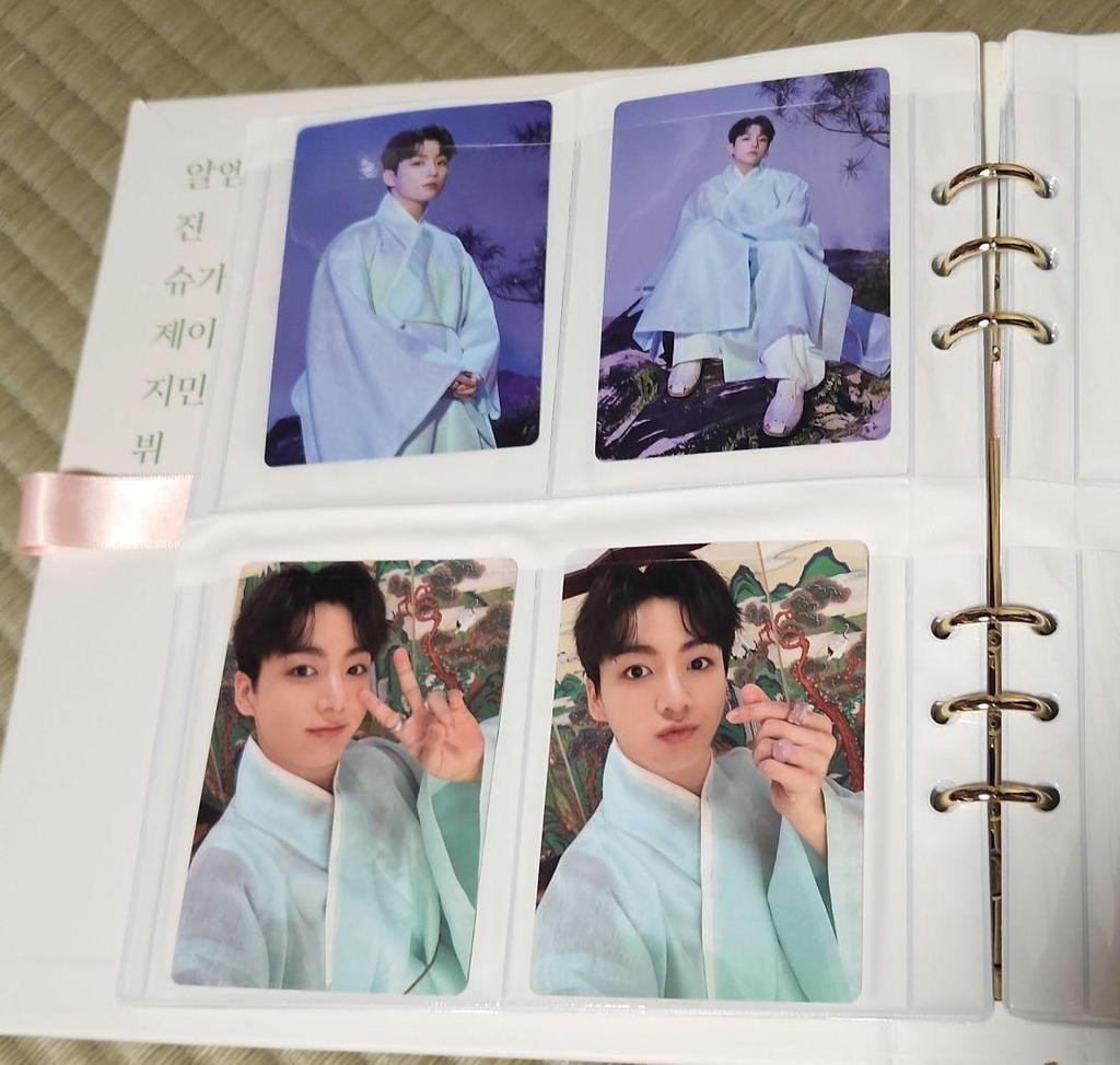 [USED] BTS Photocard Binder (46 Cards) DALMAJUNG