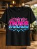 Electric Billy Tanzneid Bright Cyan Magenta Text With Lightning Streaks Energetic Electronic Dance Unisex All Tshirt