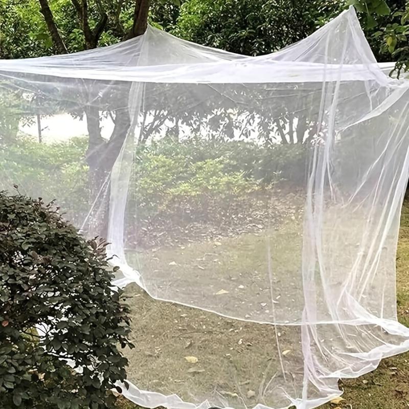 Sexy Mosquito Nets Palace Four Door King/Queen Double Size Home Single Beds Prevent Insect Outdoor Square Grace White Canopy Net