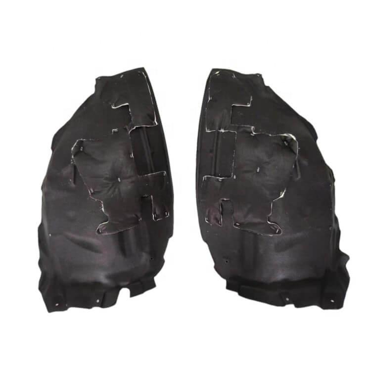 The LR114149 and LR114150 fit the rear inner fenders of the 2020 Land Rover Range Rover Evoque.