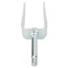 Wheelchair Front Wheel Fork Steel Bearing Wheel Front Fork for Wheelchair Replacement Parts