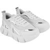 Shoetopia Women'S Flat Sneakers White-Eu41 /Uk8