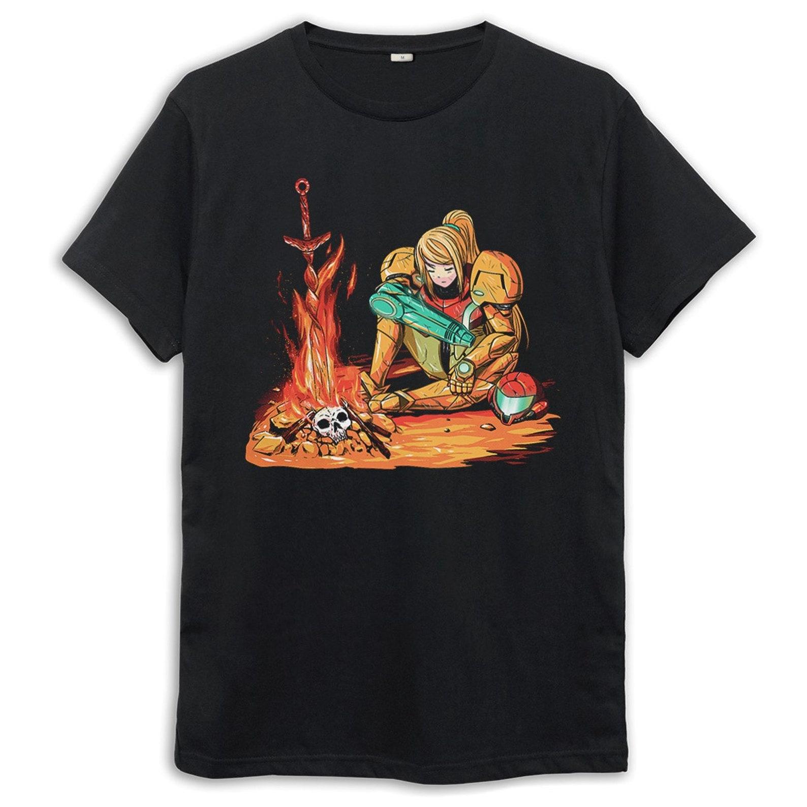 Samus Metroid Art T-Shirt, Men s and Women s Sizes (drsh-272) 4XL