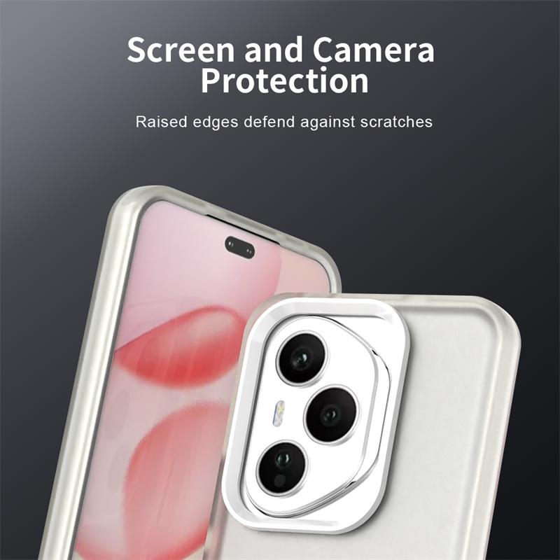 Frosted Case For Honor 400 Pro Cover Honor 400 Pro Funda Coque Matte Translucent PC Candy Color Phone Bumper Honor 400 Pro
