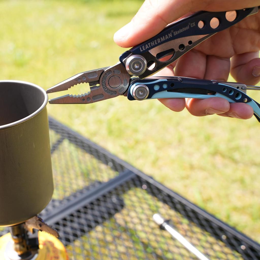 LEATHERMAN Multi-Tool Pliers SKELETOOL CX [Genuine Japanese Product] 25 Year Warranty [Nightshade]