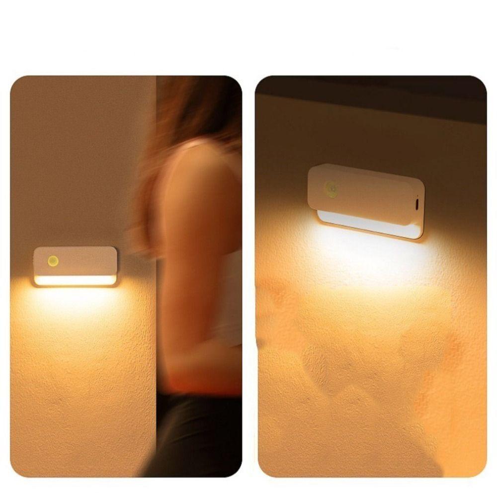 Small Design Magnetic Lights Mini Size Rechargeable Lamp Wireless Lamp Stairs Lighting