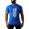 Do The Work  Printed Gym Sports Fitness Bodybuilding Mens Fashion Casual Breathable Slim Fit Workout Summer Cool Tshirt M-2XL