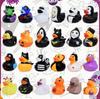 6/12/24Pcs Halloween Rubber Ducks, Halloween Role Pack Of Rubber Ducks, Pumpkin Rubber Duck, Funny Rubber Toys For Kids