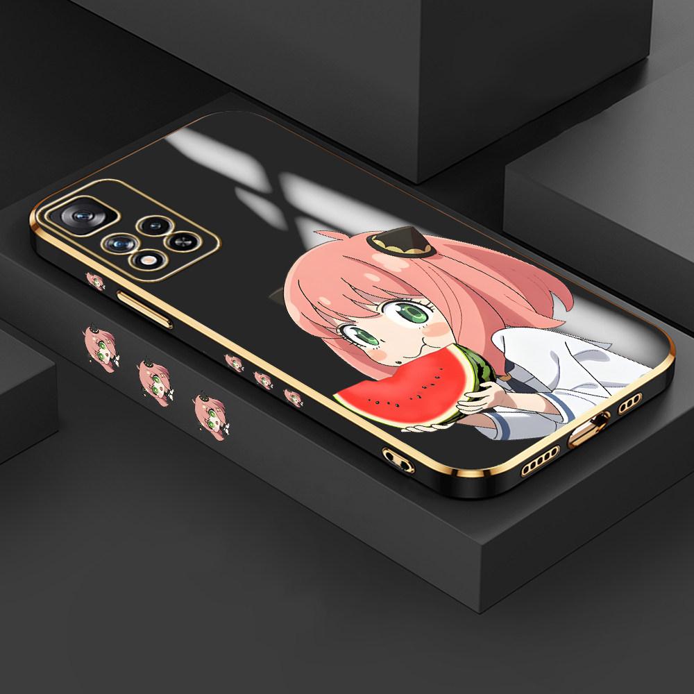 For Redmi Note 13 Pro 12 Pro 12S 11 Pro 11S 10S OPPO A38 A77s A96 Realme C33 C65 OnePlus Soft TPU Full Lens Protect Cute Girl Shockproof Case