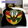Bolivia FBF Football Eagle Shield Print Duvet Cover Set 3Pcs National Soccer Team Bedding Bedroom Home Decor Without Pillow Core Comforter
