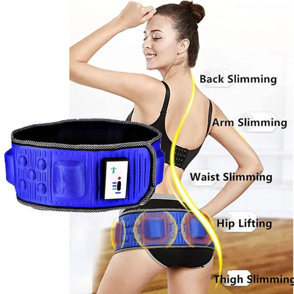 360 Degree Massage Body Vibrating Slimming Belt Speed Adjustable Electric Vibration Massage Belt