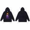 Mens Oversized Hooded Sweatshirt With Ape Head Print Heavyweight Cotton Long Sleeve Pullover Daily Wear