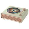 Retro Turntable Bluetooth Speaker with Atmosphere Light