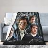 Fitzwilliam Darcy Pride and Prejudice Movies Blankets Flannel Print Thin Throw Blanket for Bed Bedroom Plush Thin Quilt